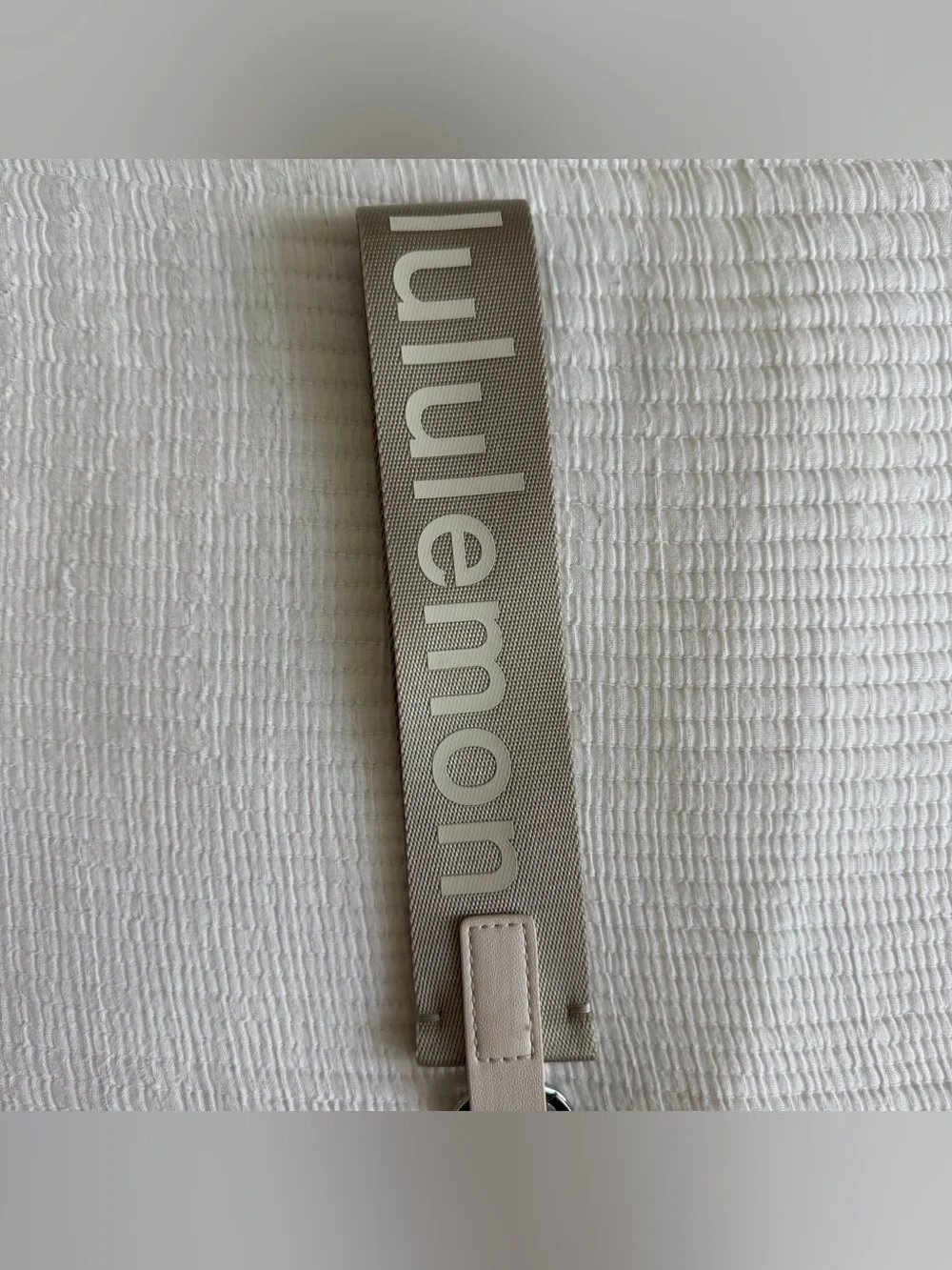Lululemon Never Lost Keychain